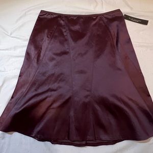 NWT Elie tahari satin plum